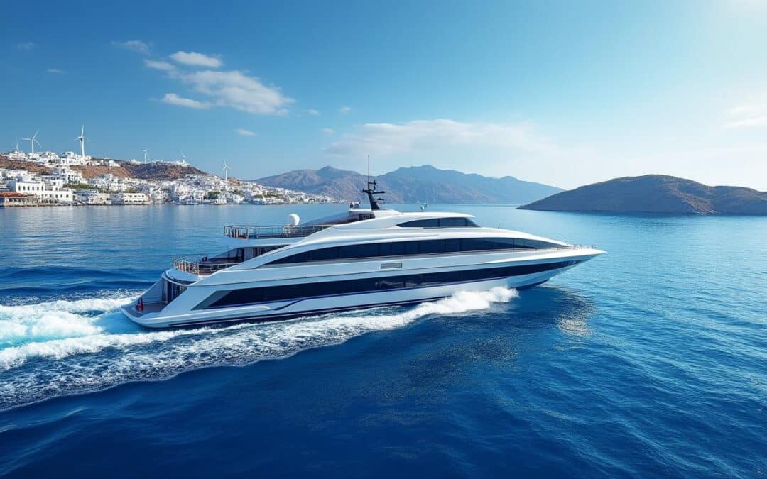 Comment voyager entre la Crète et Santorin / Mykonos ?