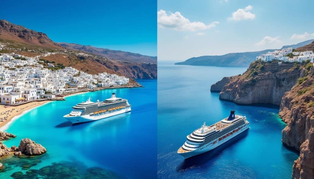 découvrez les différences entre une croisière en grèce et une croisière en crète pour choisir la meilleure option selon vos envies de voyage, paysages et activités.