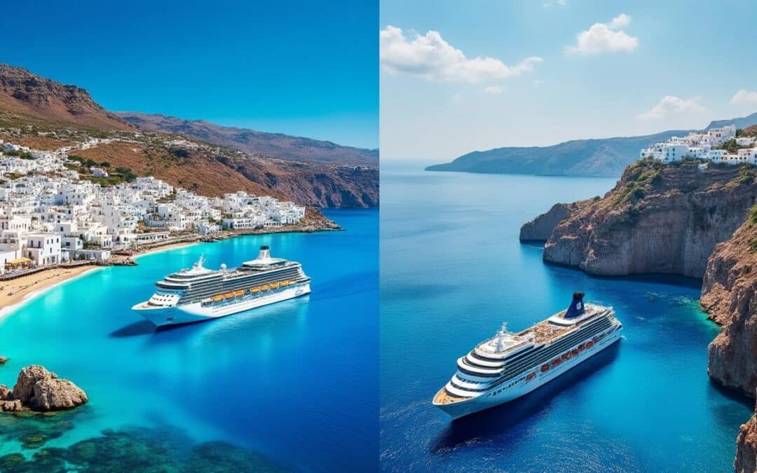 découvrez les différences entre une croisière en grèce et une croisière en crète pour choisir la meilleure option selon vos envies de voyage, paysages et activités.