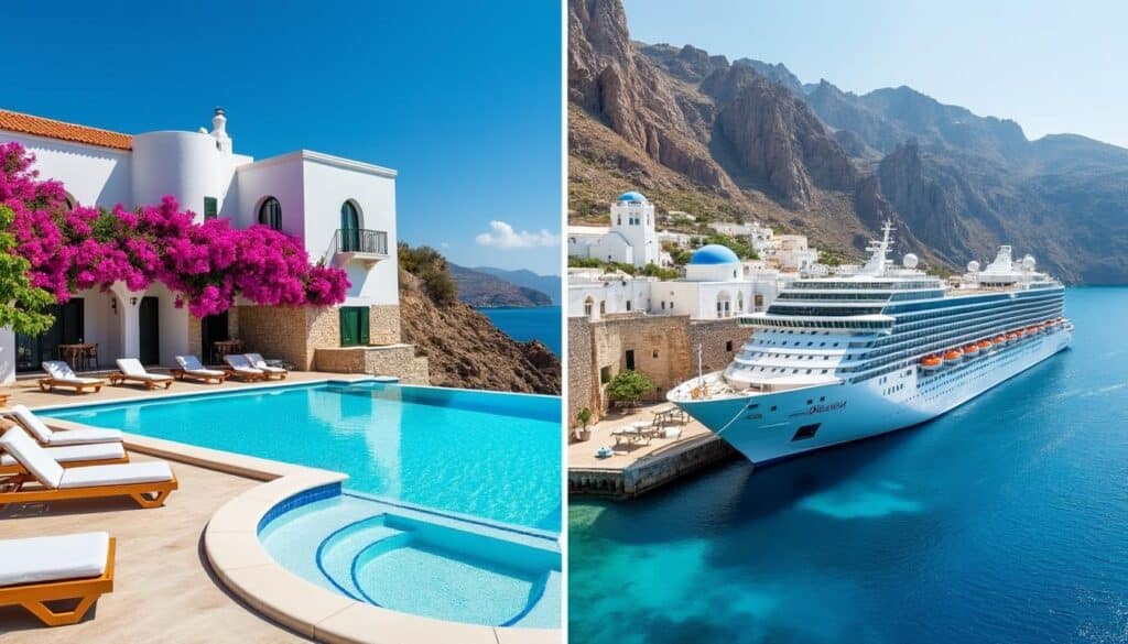 découvrez les avantages des hôtels et des croisières pour explorer la crète. comparez les expériences, confort et activités pour choisir la meilleure option de voyage en fonction de vos envies.