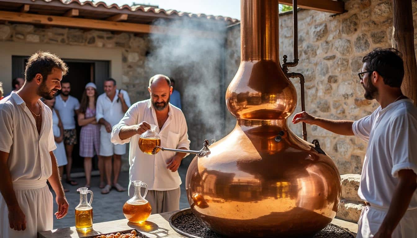 découvrez les boissons locales de crète : le raki traditionnel, les vins authentiques et la bière artisanale, symboles du patrimoine crétois.