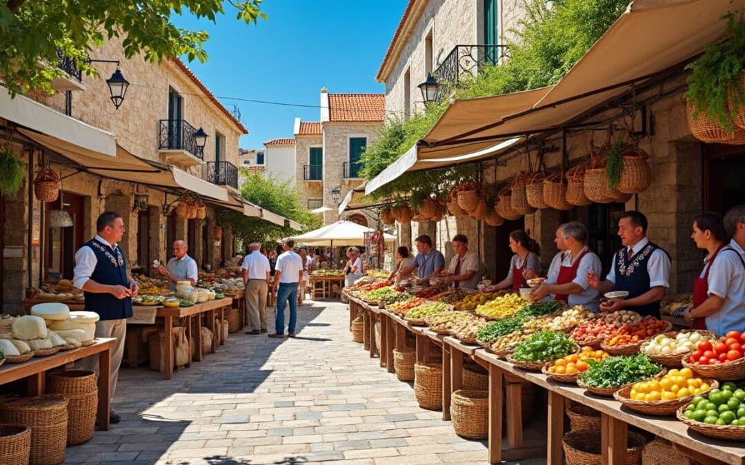Les marchés crétois : où acheter local ?