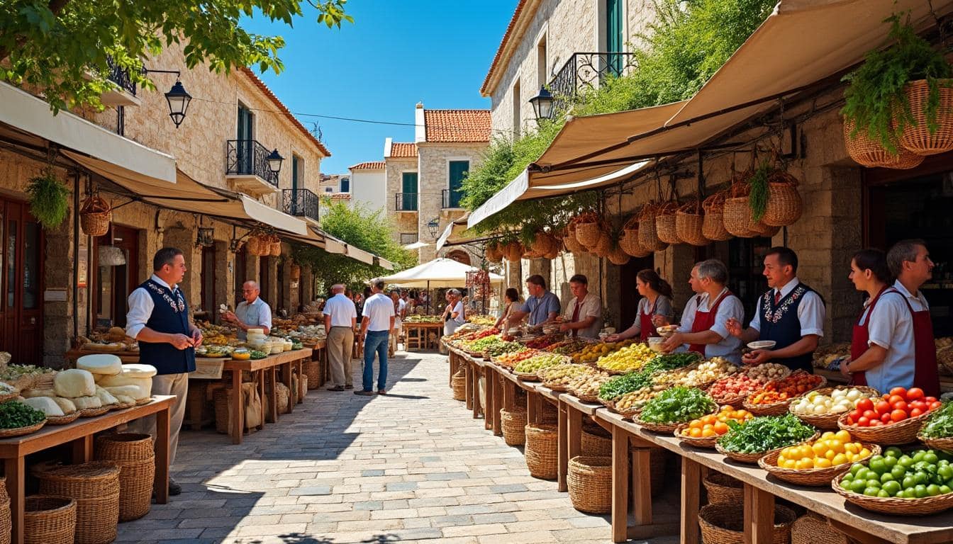 découvrez les meilleurs marchés crétois pour acheter des produits locaux frais et authentiques. explorez où trouver fruits, légumes, fromages et spécialités traditionnelles en crète.