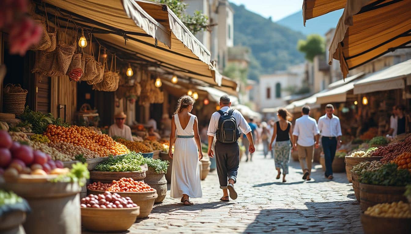 découvrez les marchés crétois et trouvez les meilleurs endroits pour acheter des produits locaux frais et authentiques en crète.