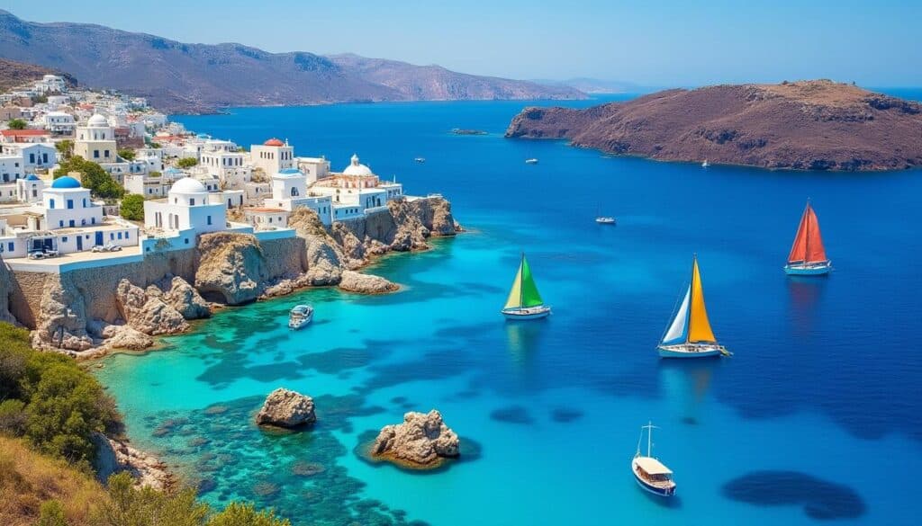 découvrez les plus beaux archipels de grèce pour une escapade en bateau inoubliable, entre eaux turquoise, paysages idylliques et charmants villages côtiers.