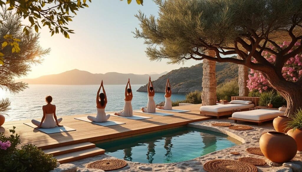découvrez un séjour bien-être en crète alliant retraites apaisantes, sessions de yoga, massages relaxants et soins spa pour revitaliser corps et esprit.