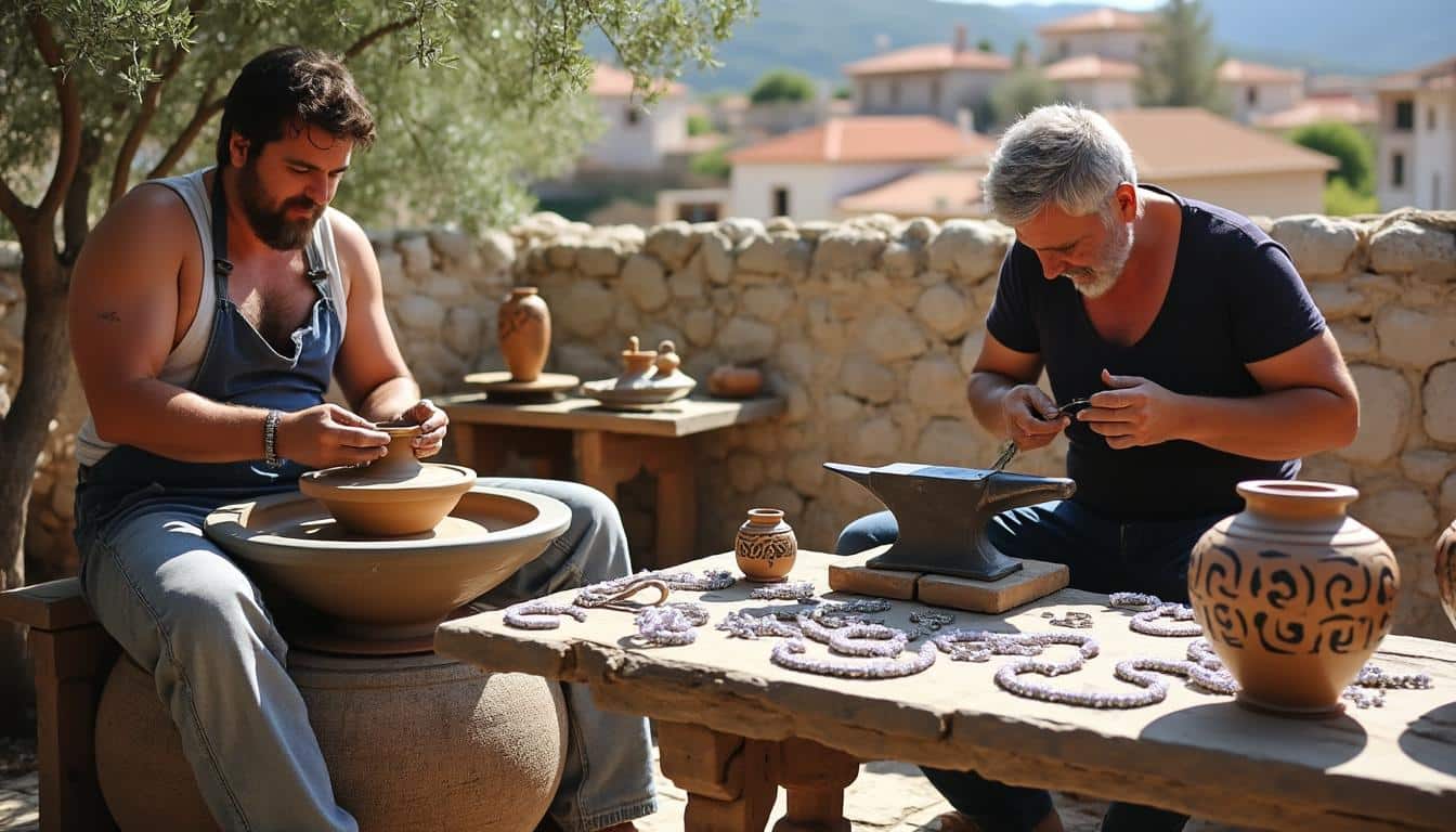 découvrez le charme authentique d'une journée typique dans un village crétois, entre traditions, paysages pittoresques et vie locale chaleureuse.