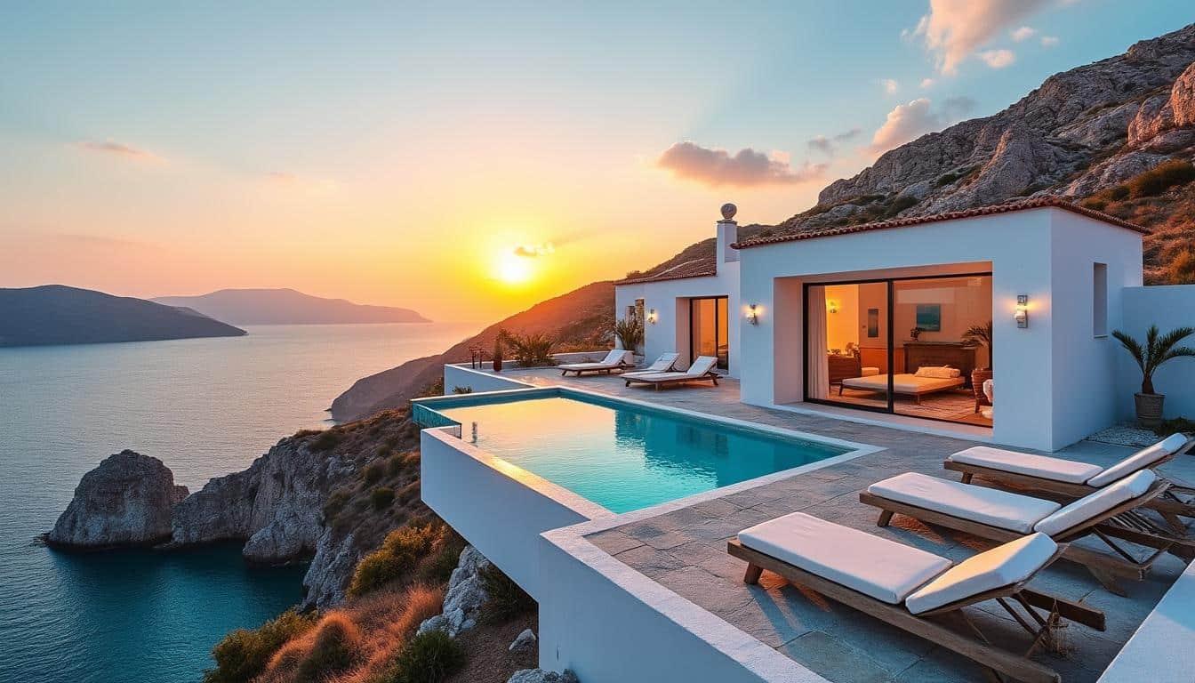 découvrez notre sélection exclusive de villas avec vue mer en crète, alliant confort, charme et panoramas époustouflants pour un séjour inoubliable.