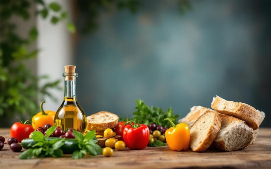 Huile d’olive, pain et légumes : la base de la cuisine crétoise