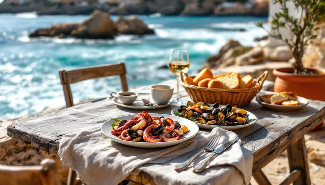 découvrez une expérience culinaire unique en crète en dégustant des plats traditionnels dans une taverne accessible uniquement par la mer, pour un voyage authentique et mémorable.